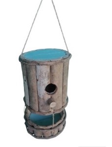 2-in-1 Bird House & Feeder - Aquatic Awe