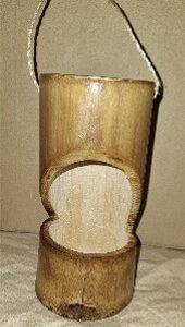 Bamboo Planter - Single Pit