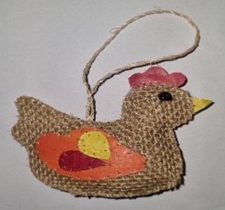 Hen Ornament