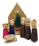 Paper & Abaca Nativity set Blocks